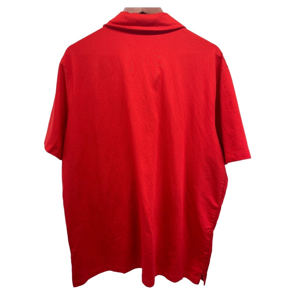 Nike Dri-Fit Mens 2XL Red Athletic Polo Shirt - Picture 7 of 7